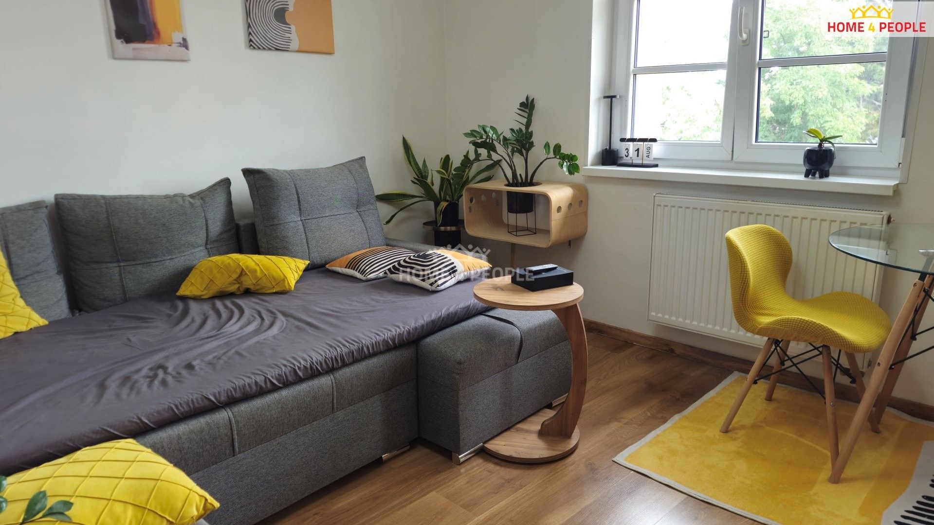 Byt 1+kk, 35 m²