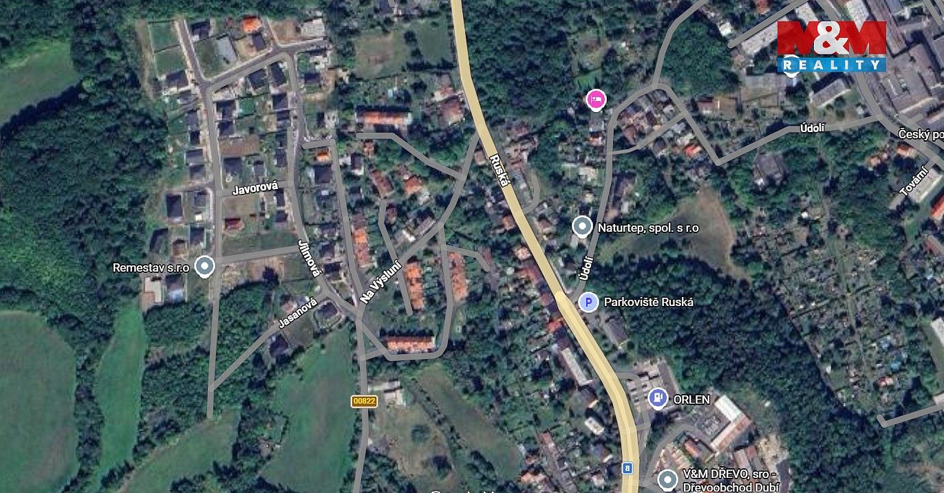 Pozemek pro bydlení · Dubí - Mstišov, okres Teplice, Ústecký kraj - 4