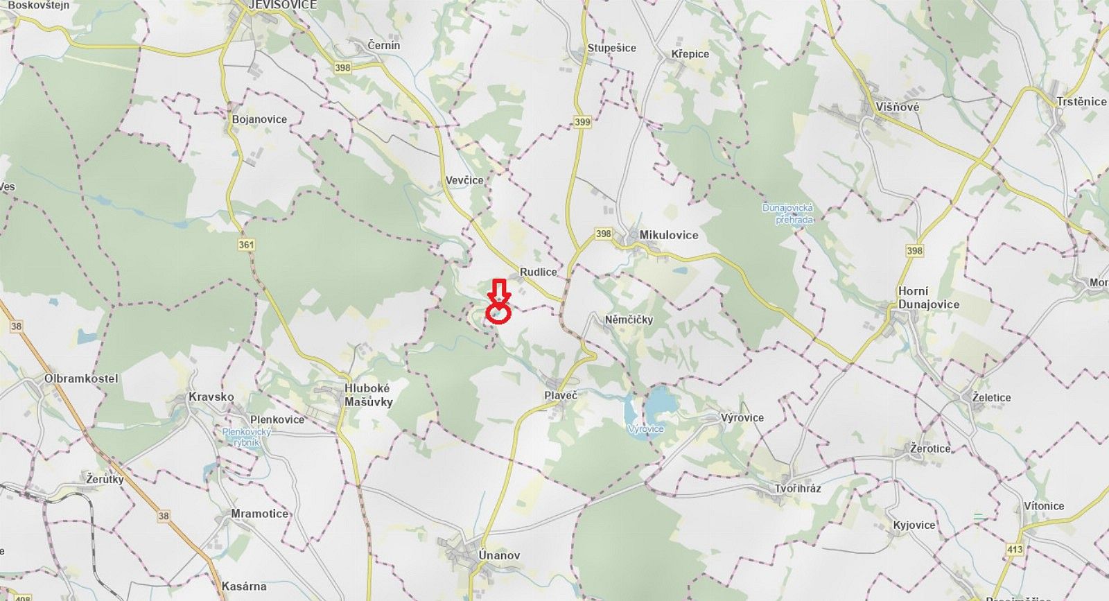 Les, 1 640 m²