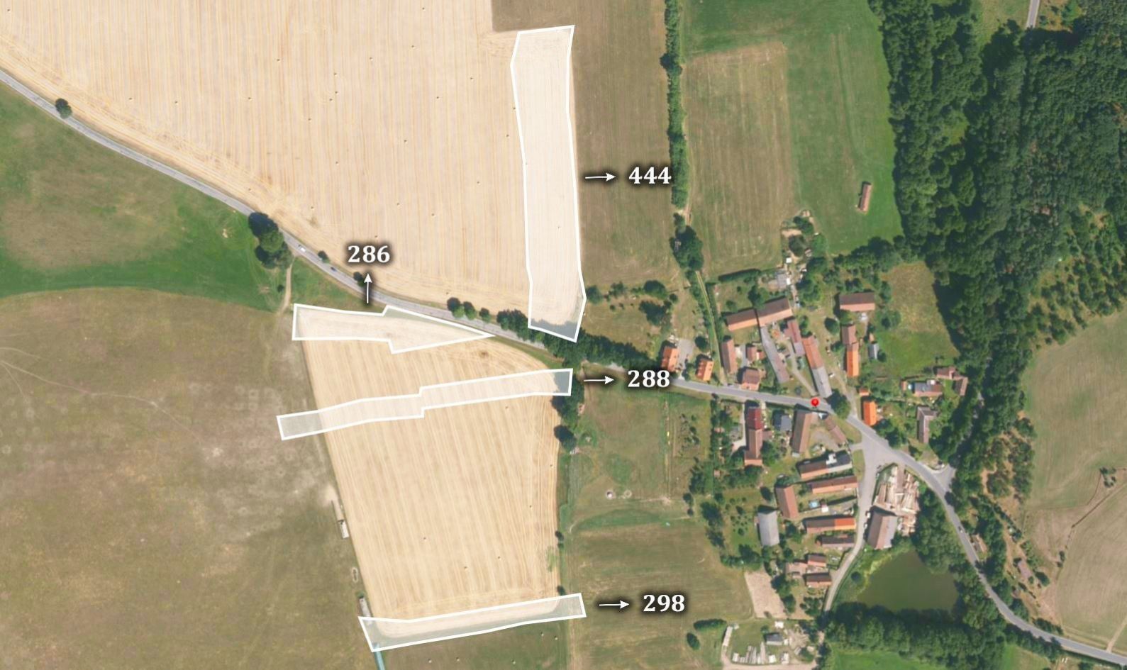 Prodej zemědělský pozemek - Slatina, Chudenice, 55 310 m²