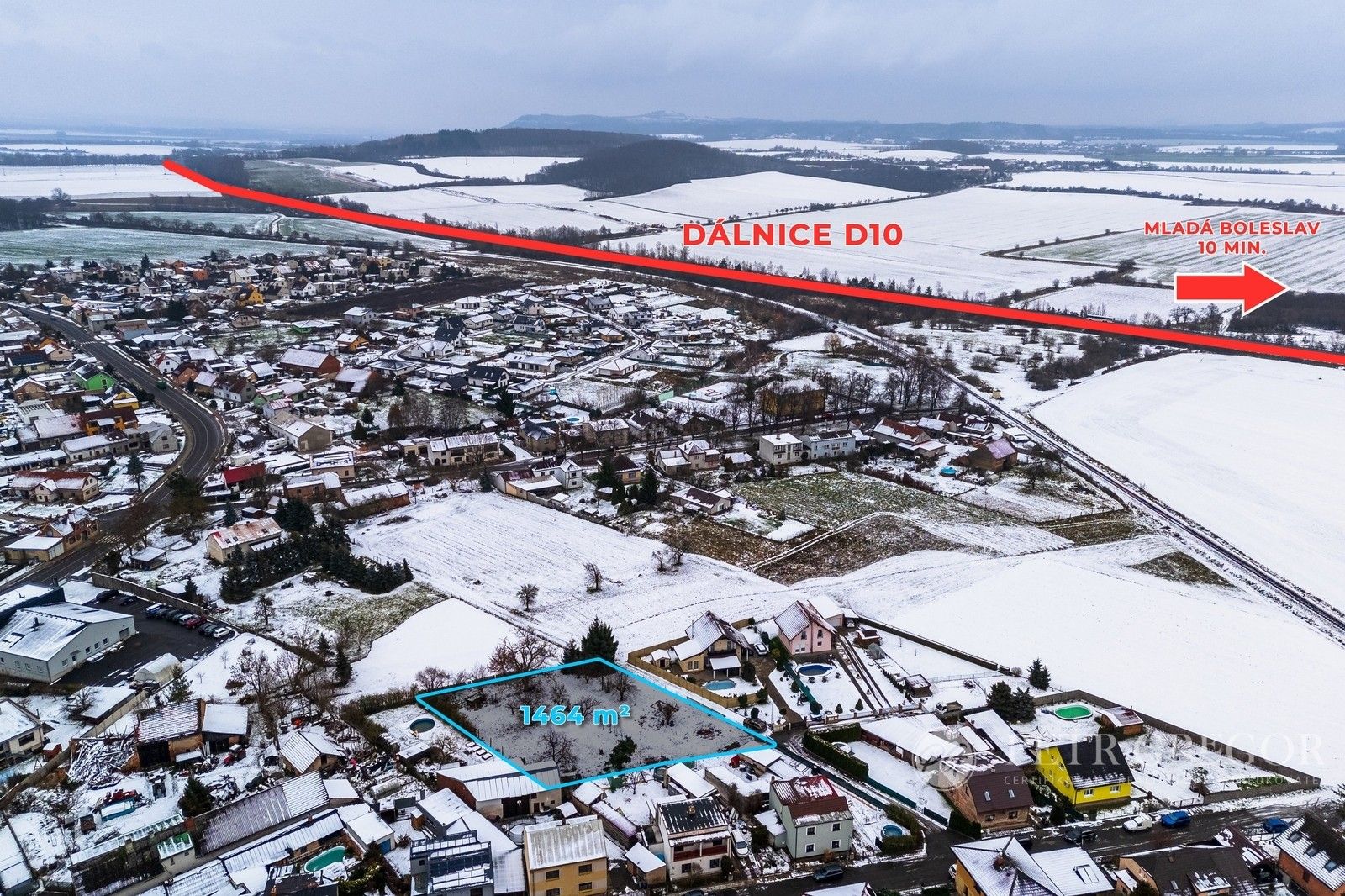 Pozemky pro bydlení, Mnichovo Hradiště, 1 m²