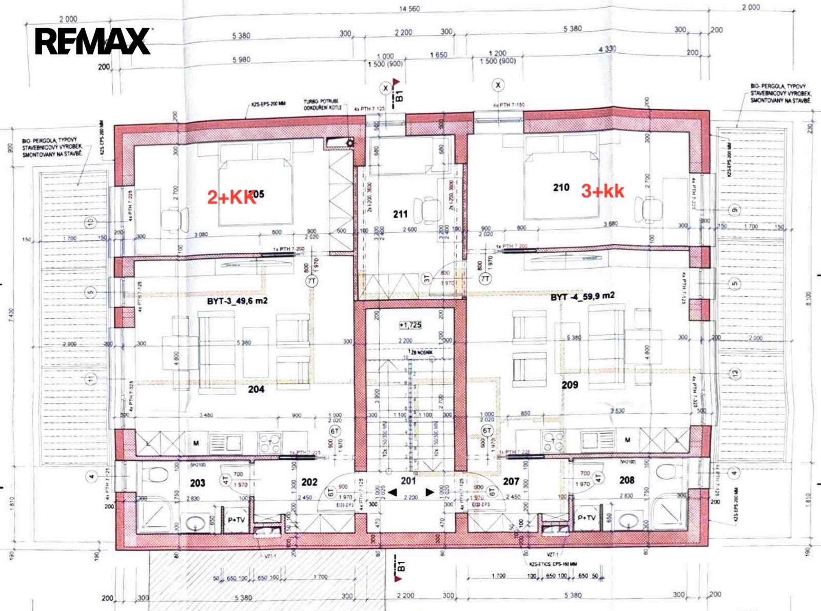 Byt 3+kk · 60 m² · Kyjov - 4