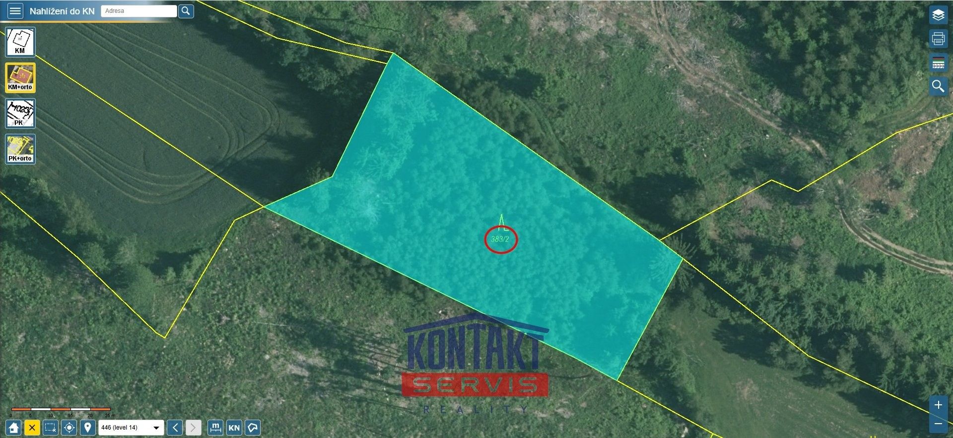 Prodej les - Horní Pole, Studená