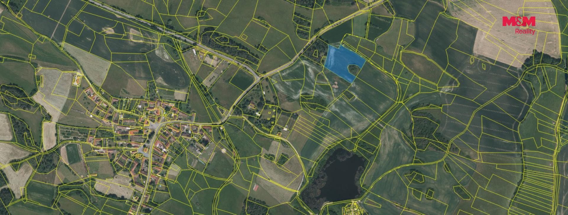 Prodej louka - Horažďovice Komušín - 5