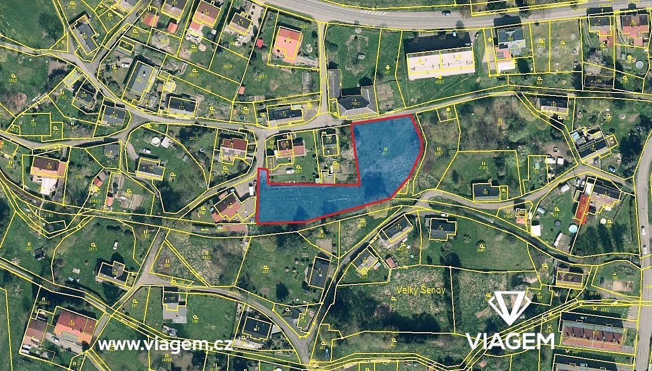 Pozemky pro bydlení, Velký Šenov, okres Děčín, Ústecký kraj - 1