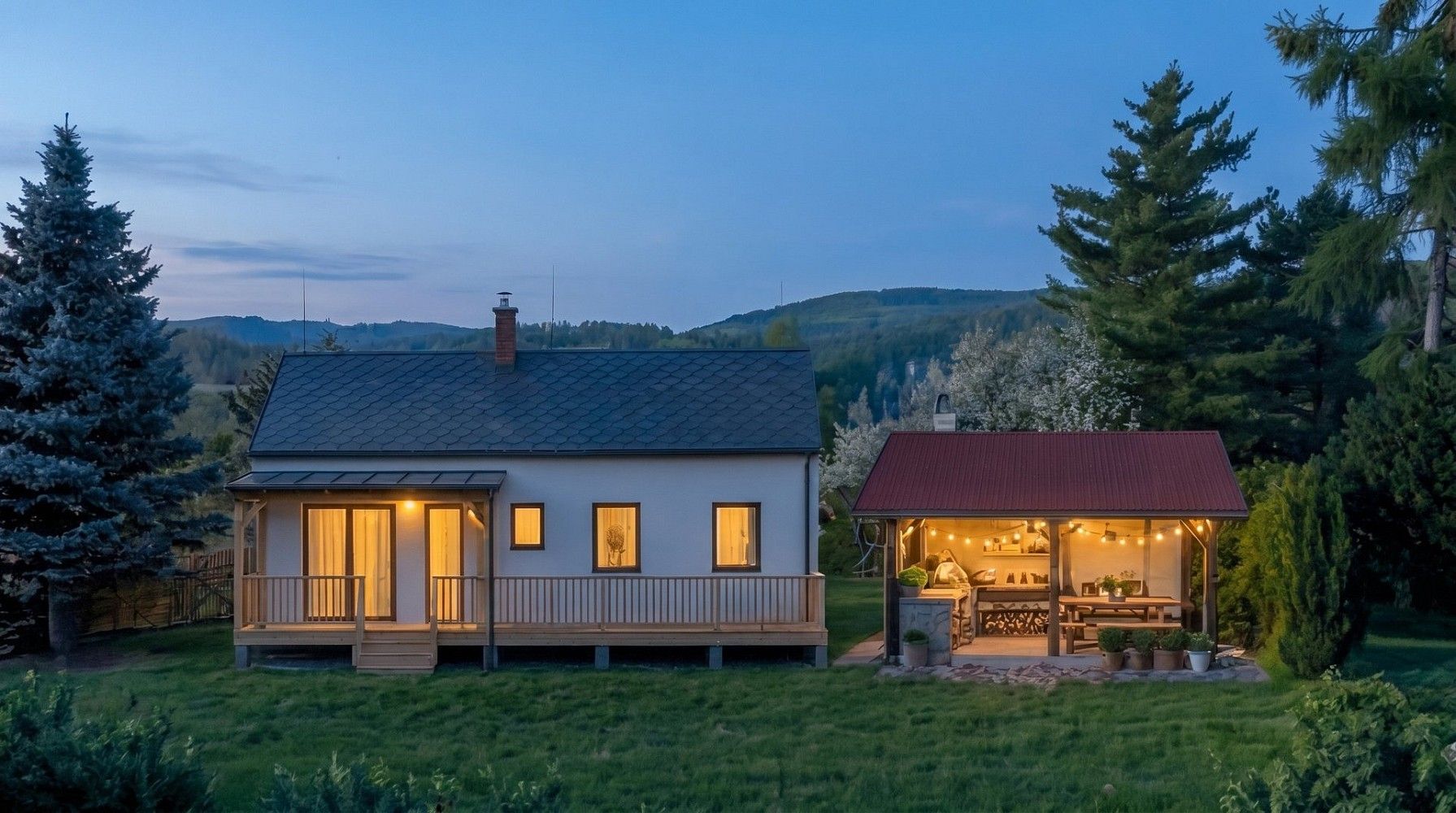 Chalupy, Zadní Třebaň, okres Beroun, Středočeský kraj, 29 m² - 2