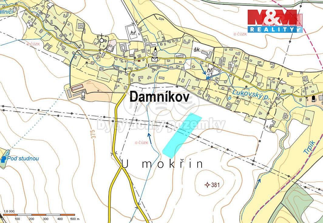 Zemědělské pozemky, Damníkov, okres Ústí nad Orlicí - 2