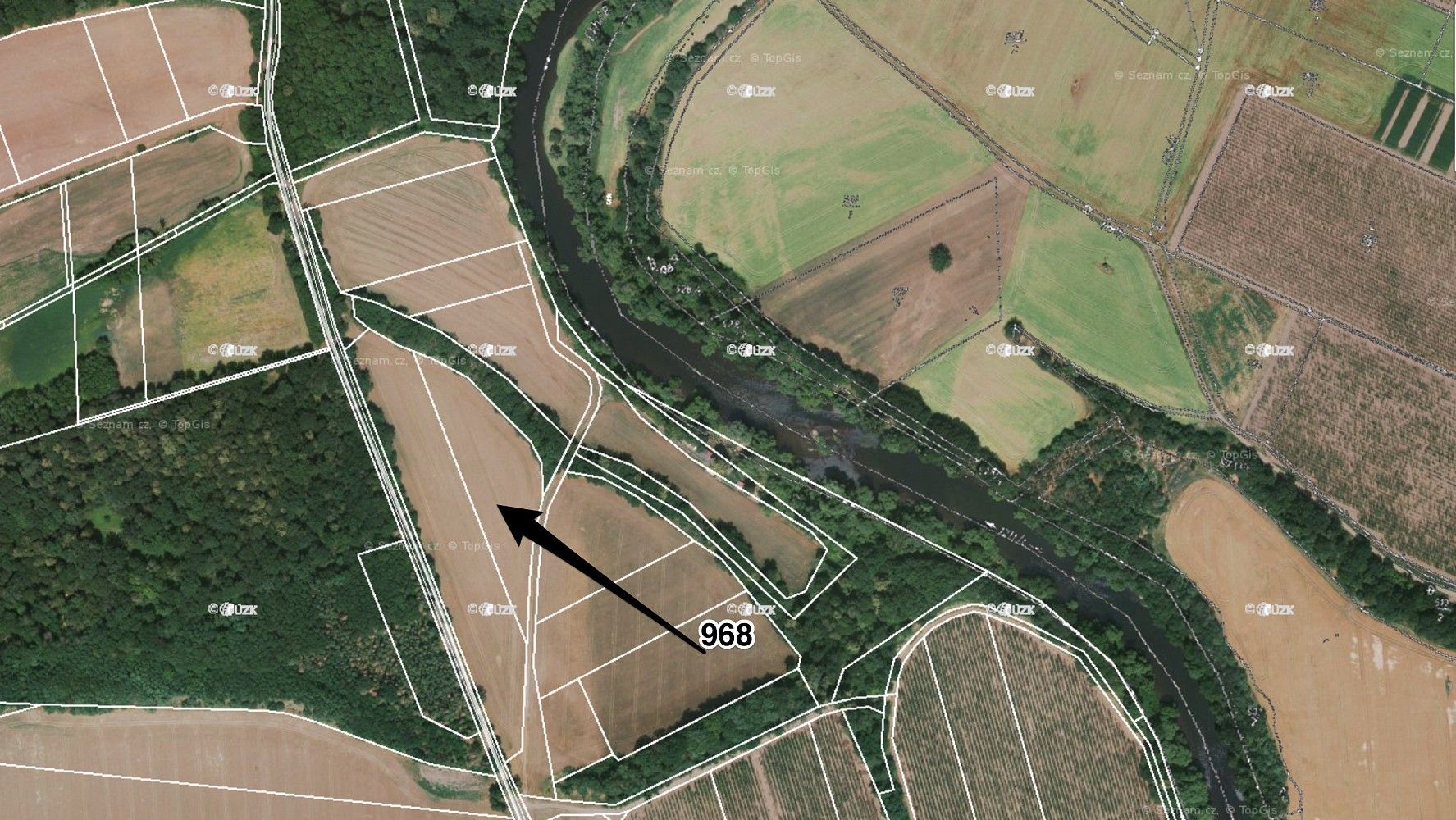 Zemědělské pozemky, Postoloprty - Levonice, okres Louny - 2