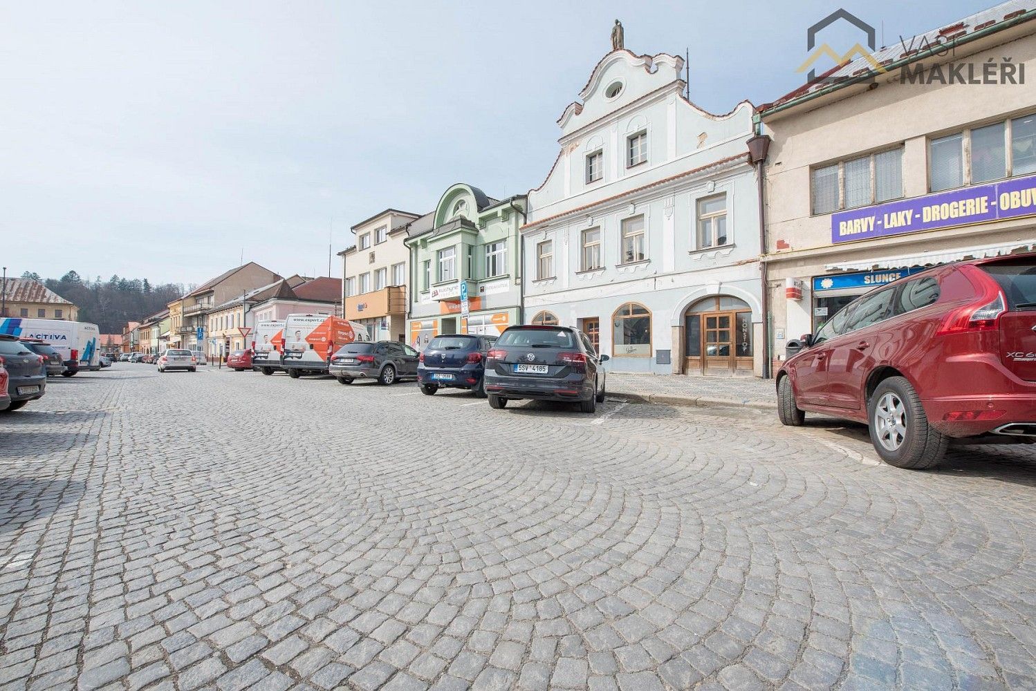 Rodinné domy, Husovo náměstí, Ledeč nad Sázavou, okres Havlíčkův Brod, 525 m² - 1