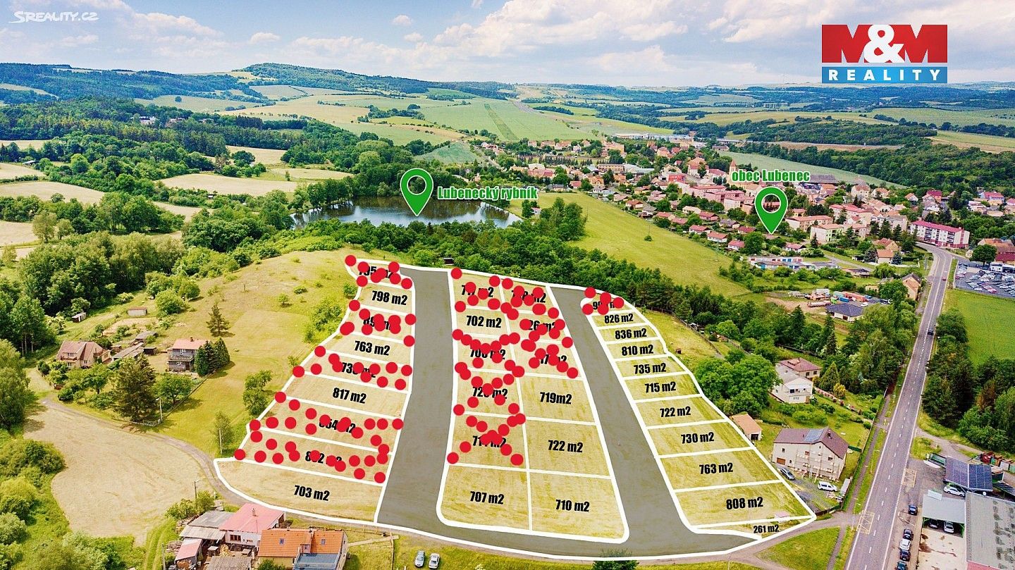 Pozemek pro bydlení · Lubenec, okres Louny, Ústecký kraj - 3