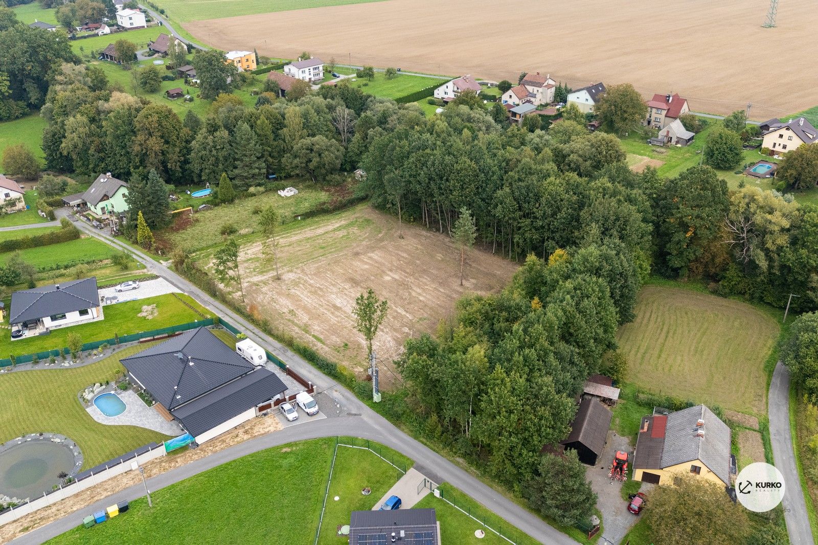 Prodej pozemek pro bydlení - Dolní Domaslavice, 1 733 m² - 5
