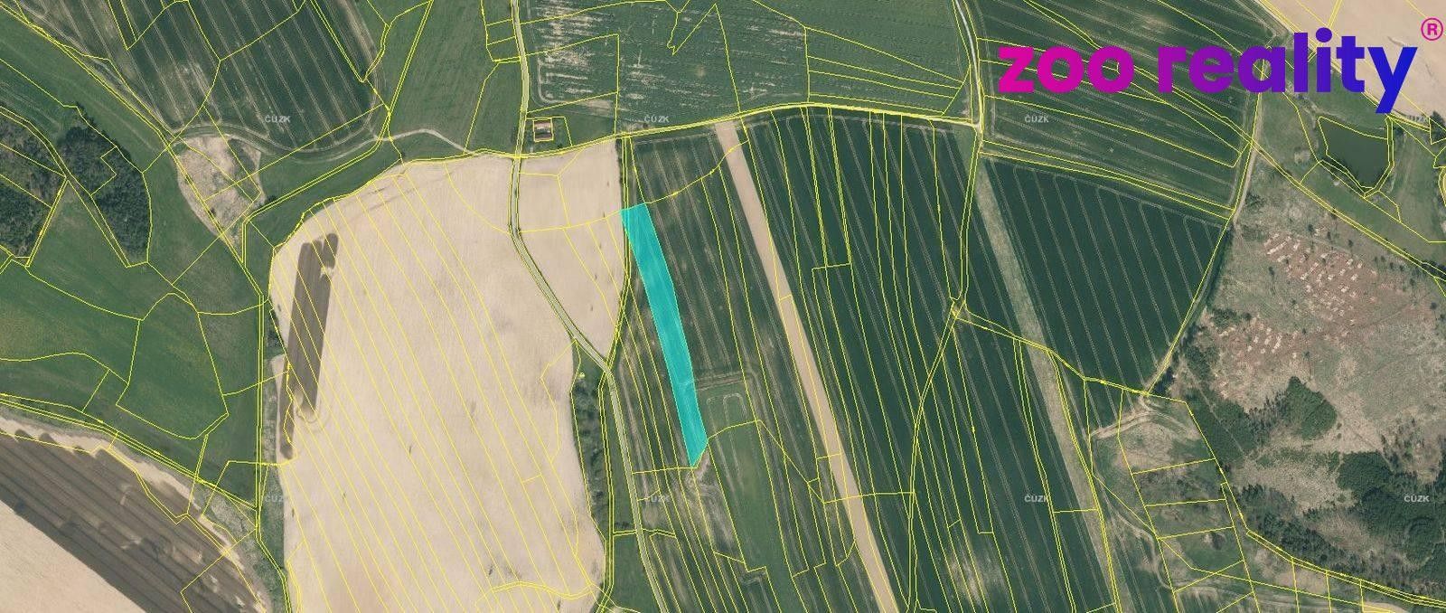 Zemědělské pozemky, Deštná, 8 927 m² - 2