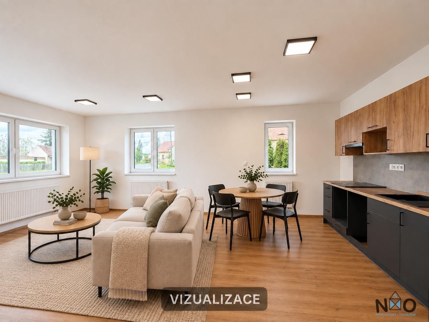 Byt 2+kk · 74 m² · Hlavní, Úherce - 3