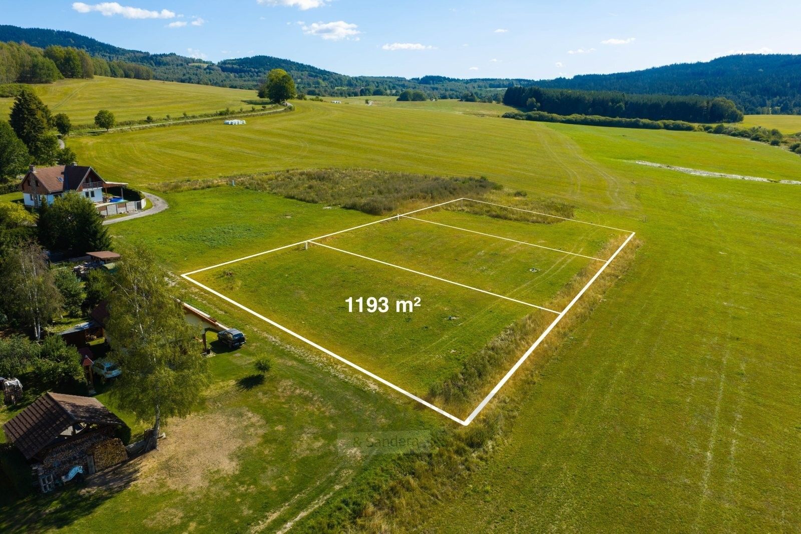 Pozemky pro bydlení, Maňava 1, Horní Planá Pernek, 1 193 m²