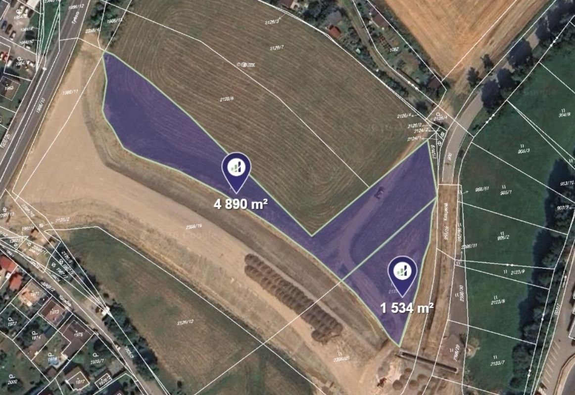 Zemědělský pozemek, 6 424 m²