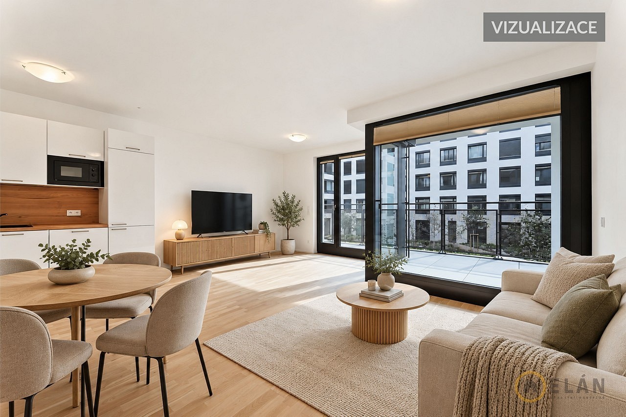 1+kk, Hartigova, Praha 3 - Žižkov, 43 m² - 1