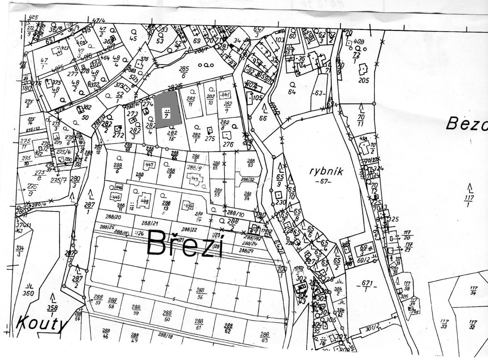 Pozemek pro bydlení · 1 171 m² · Obecní, Březí - Březí u Říčan, Středočeský kraj - 3