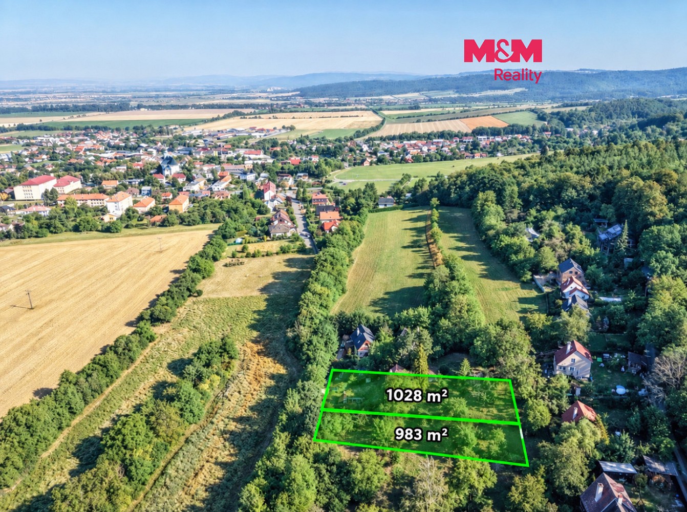 Pozemek pro bydlení, 1 098 m²
