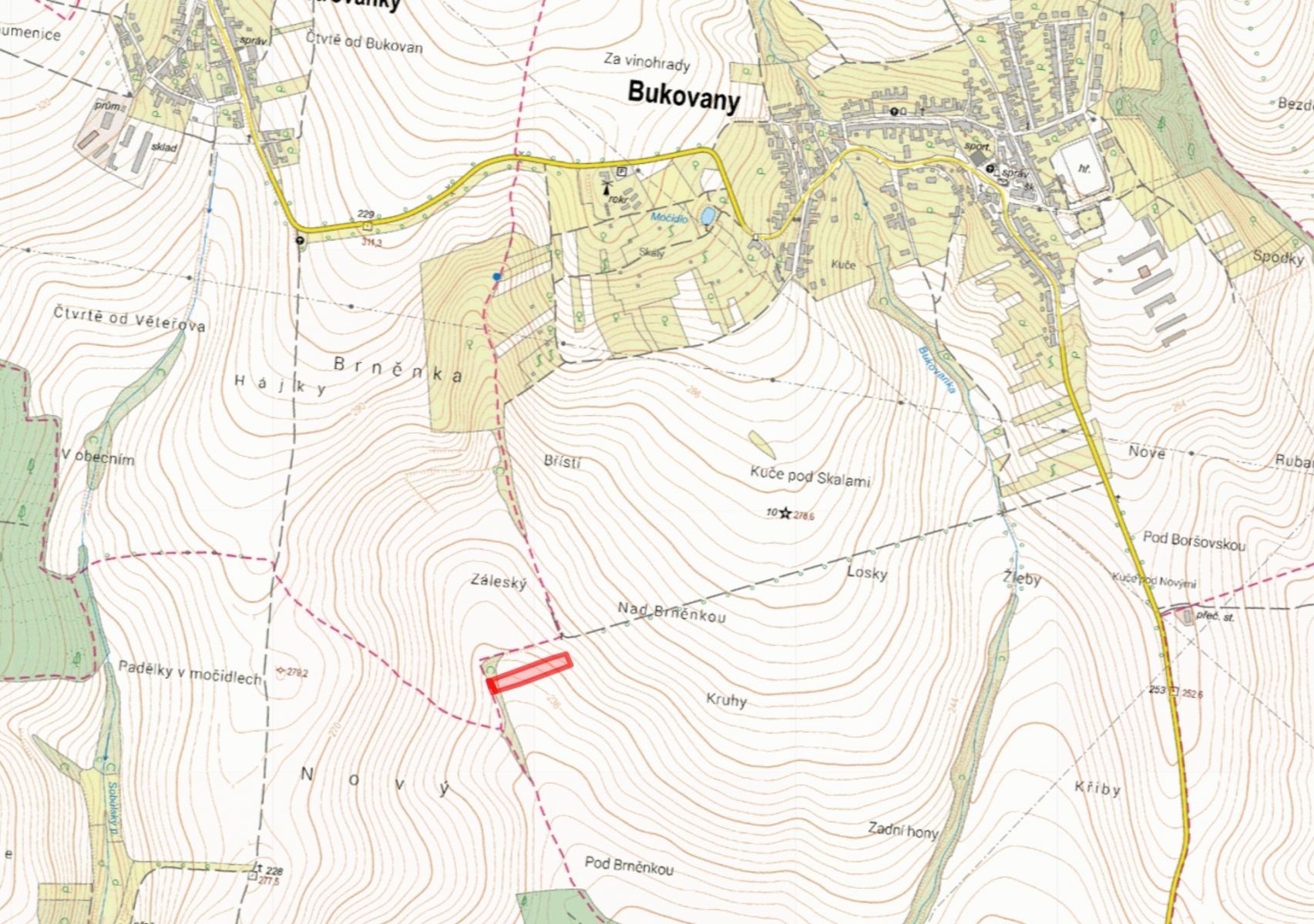 Zemědělské pozemky, Bukovany - 2