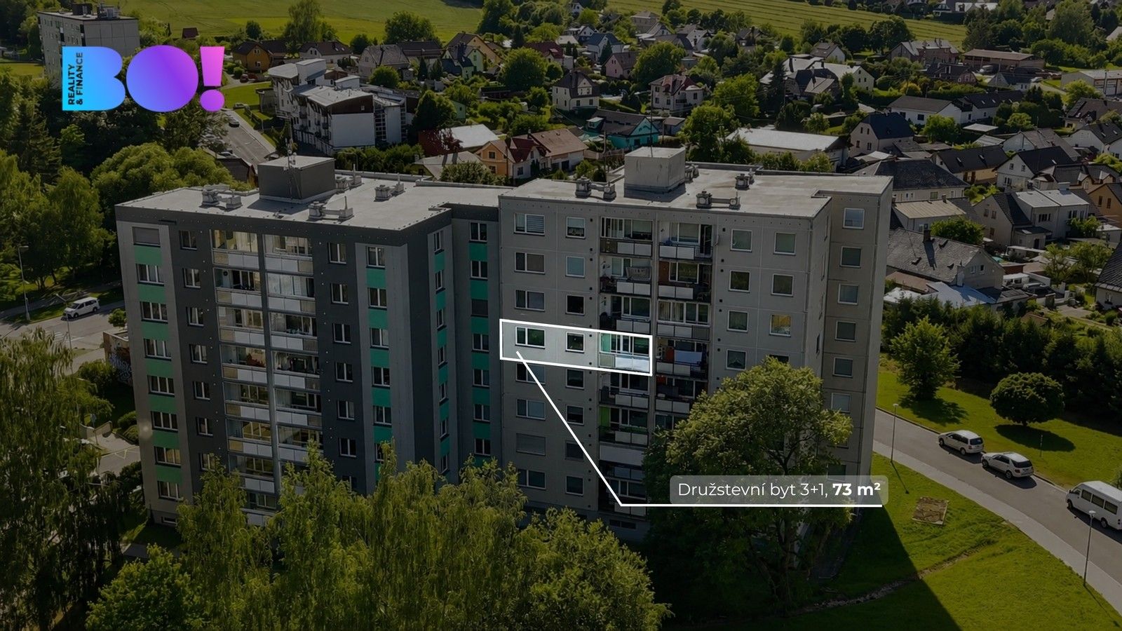 3+1, Finská, Šumperk, 69 m² - 1
