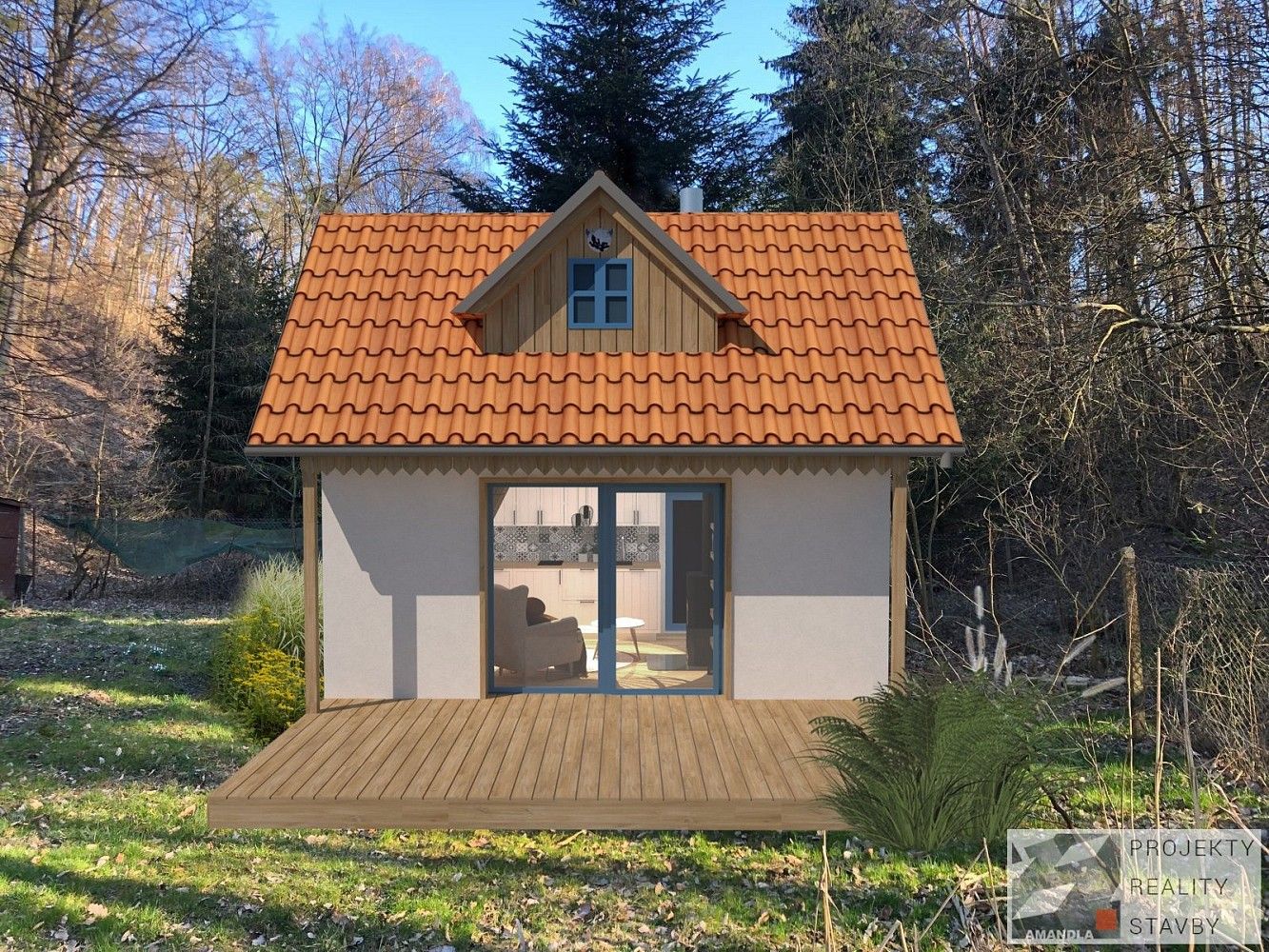 Chalupa, 36 m²