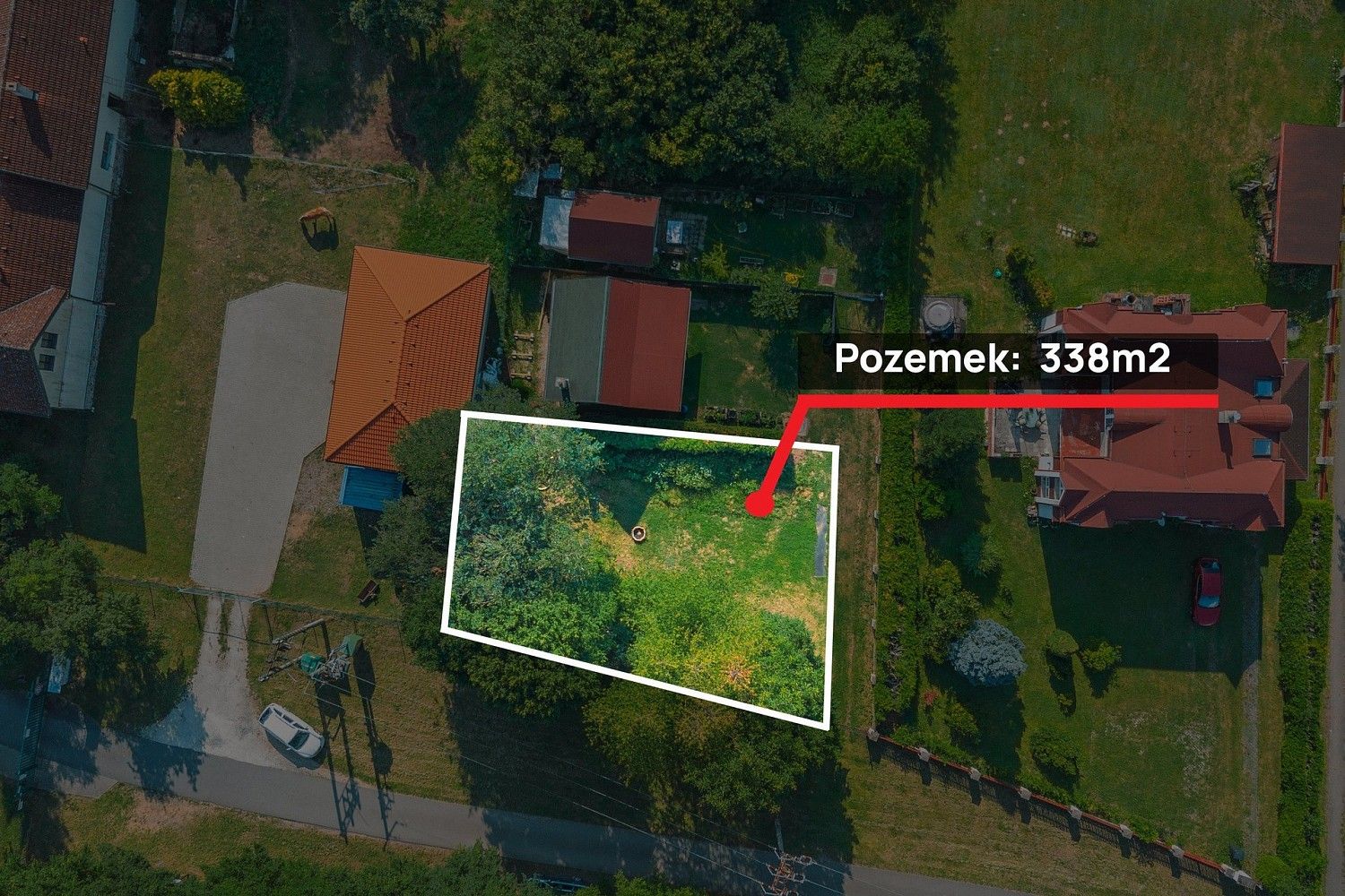 Zahrada, 338 m²