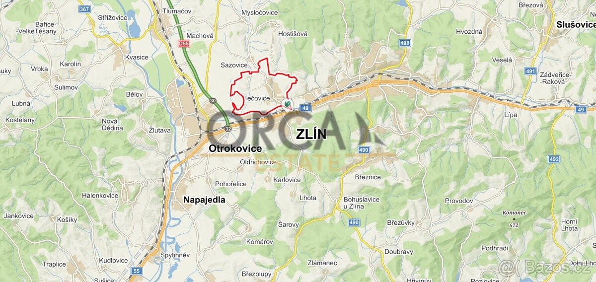 Prodej pozemek pro bydlení - Zlín, 763 02