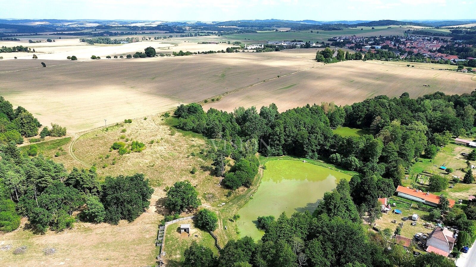 Prodej rybník - Slavonice, 7 129 m² - 5