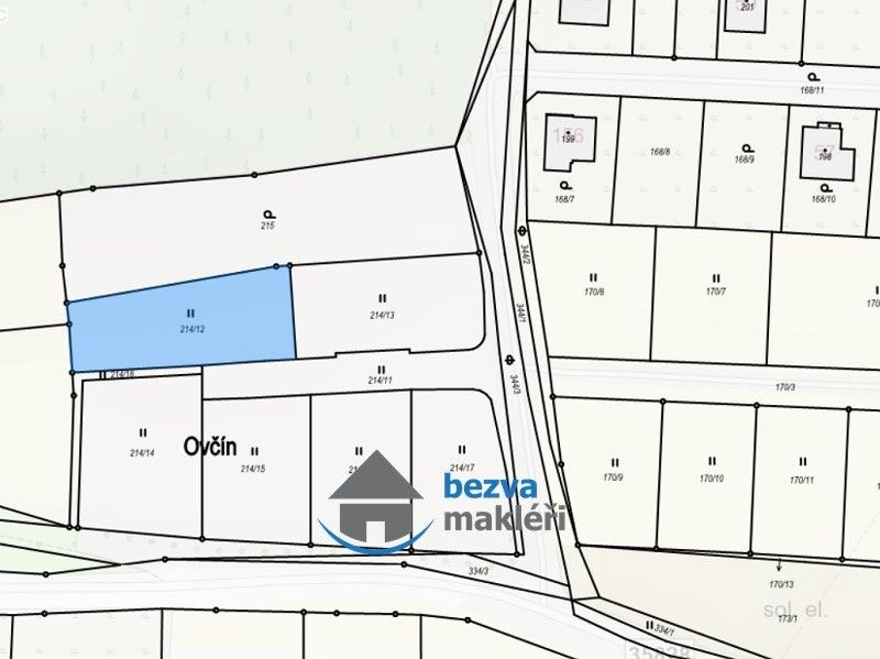 Prodej pozemek pro bydlení - Hroubovice, 1 023 m²