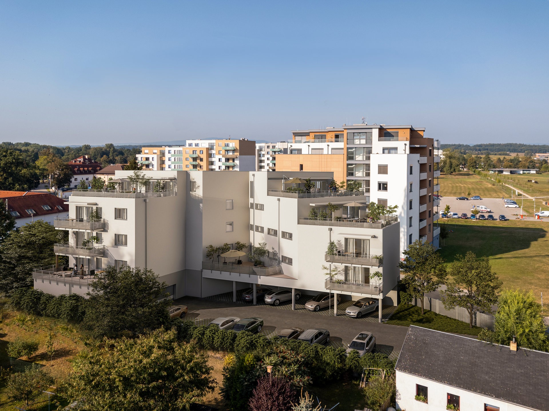 Byt 1+kk · 40 m² · Na Zlaté stoce, České Budějovice 2 - 3