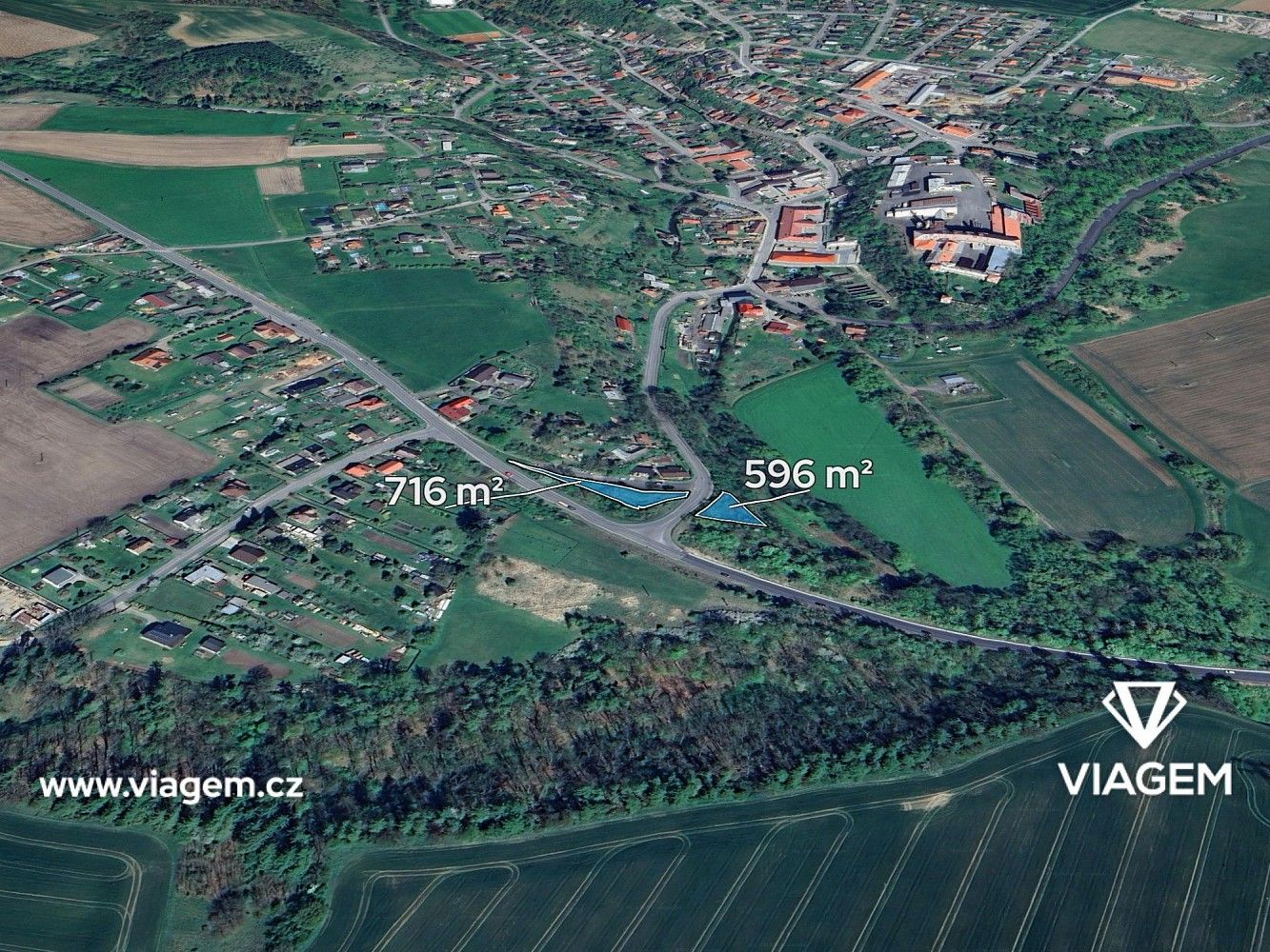Zemědělský pozemek, 874 m²