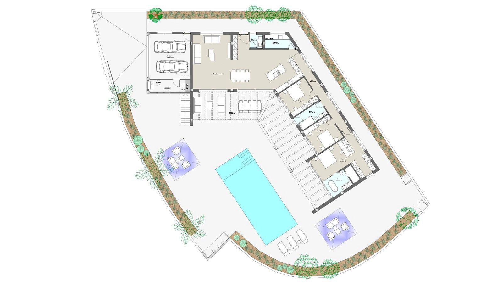 Rodinné domy, Cabo de Palos, Španělsko, 261 m² - 2
