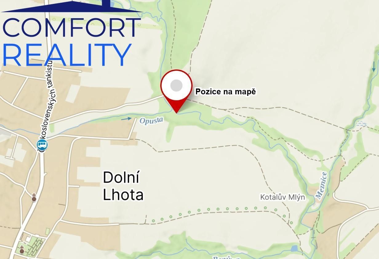 Prodej rybník - Dolní Lhota