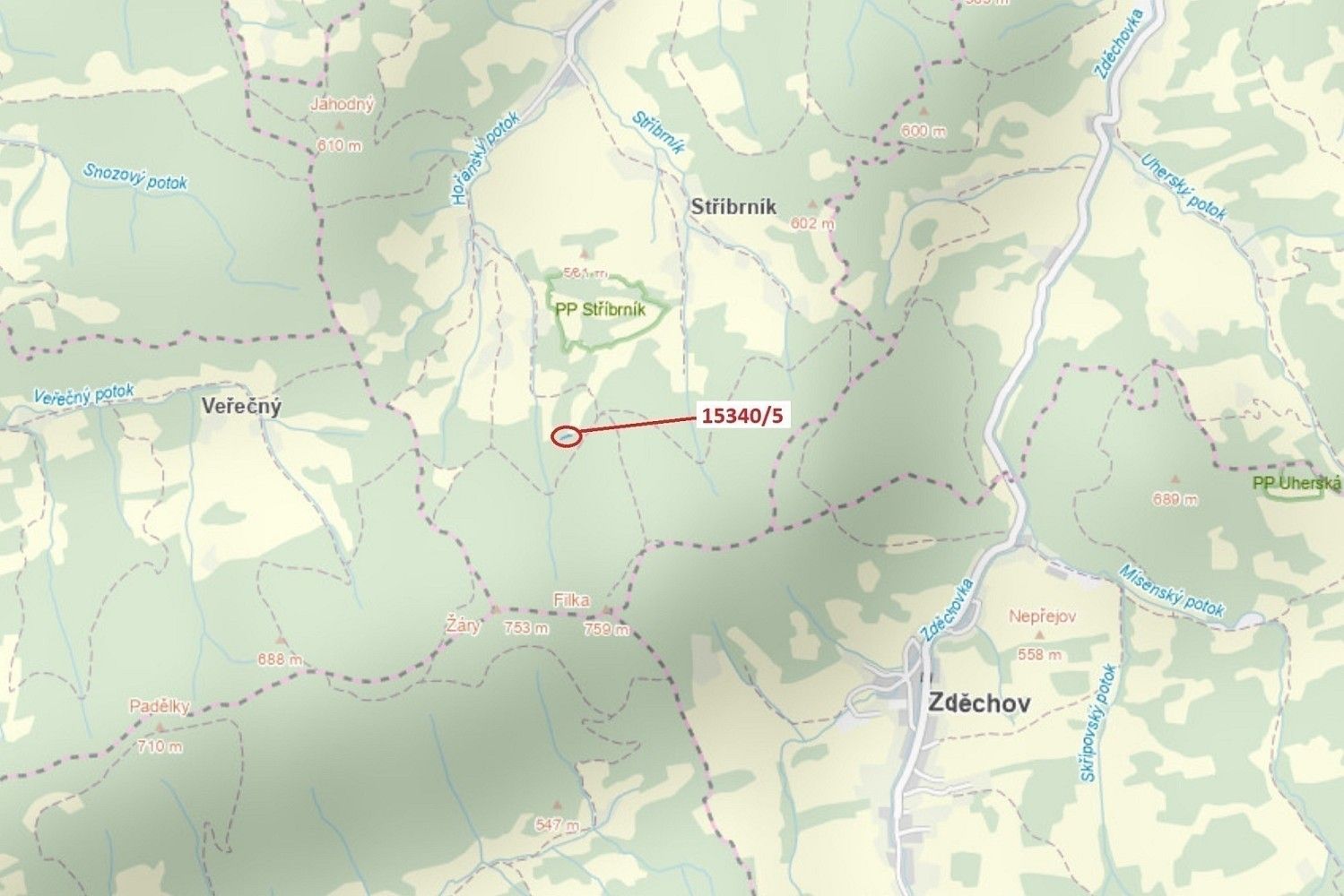 Lesy, Zděchov, okres Vsetín, Zlínský kraj