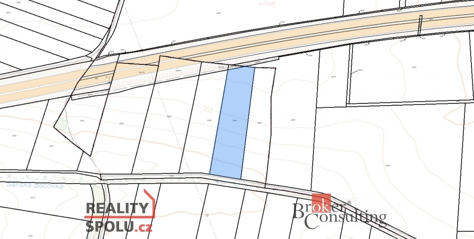 Zemědělské pozemky, Sány, 4 499 m²