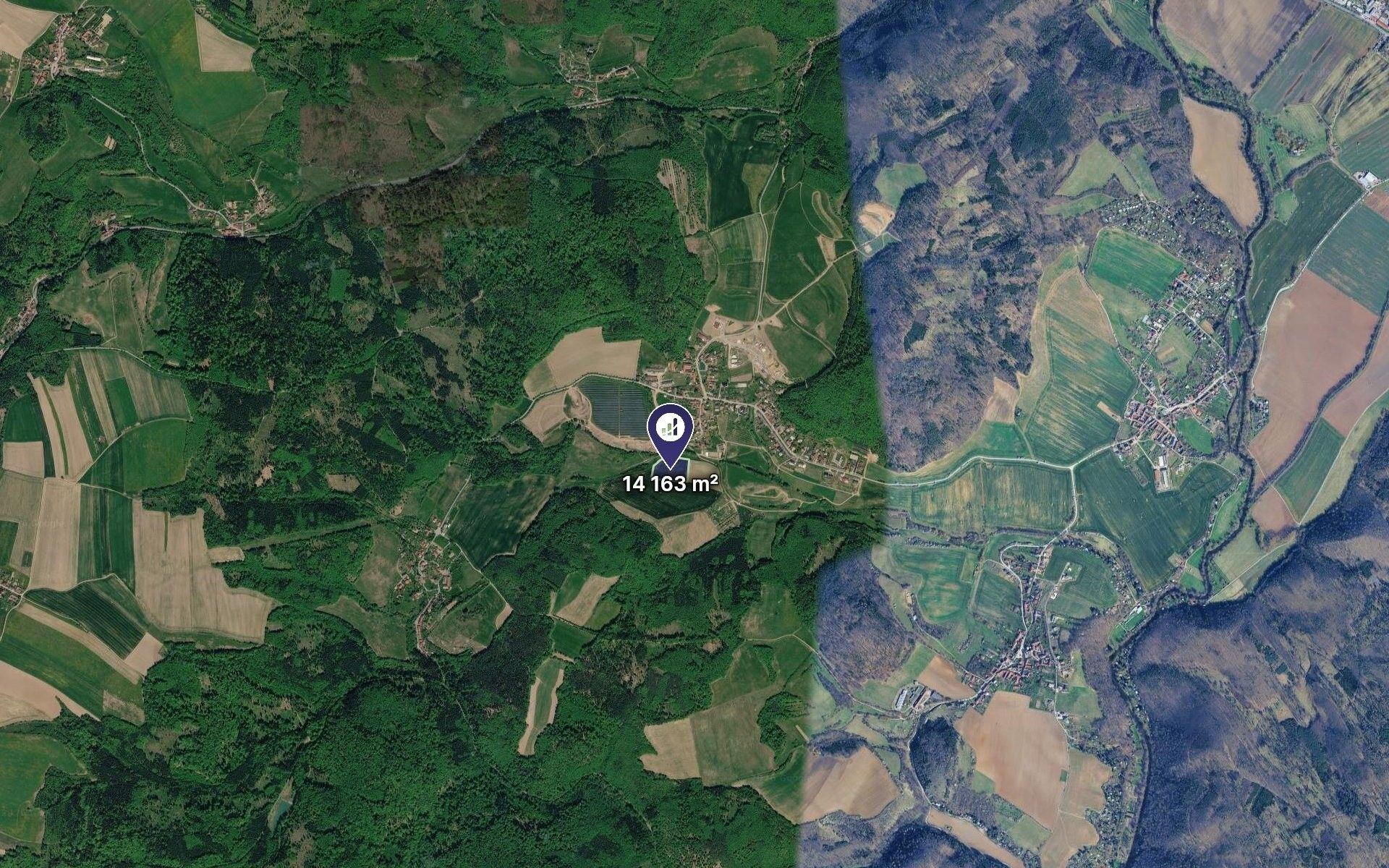 Zemědělské pozemky, Tišnov, 7 082 m² - 2