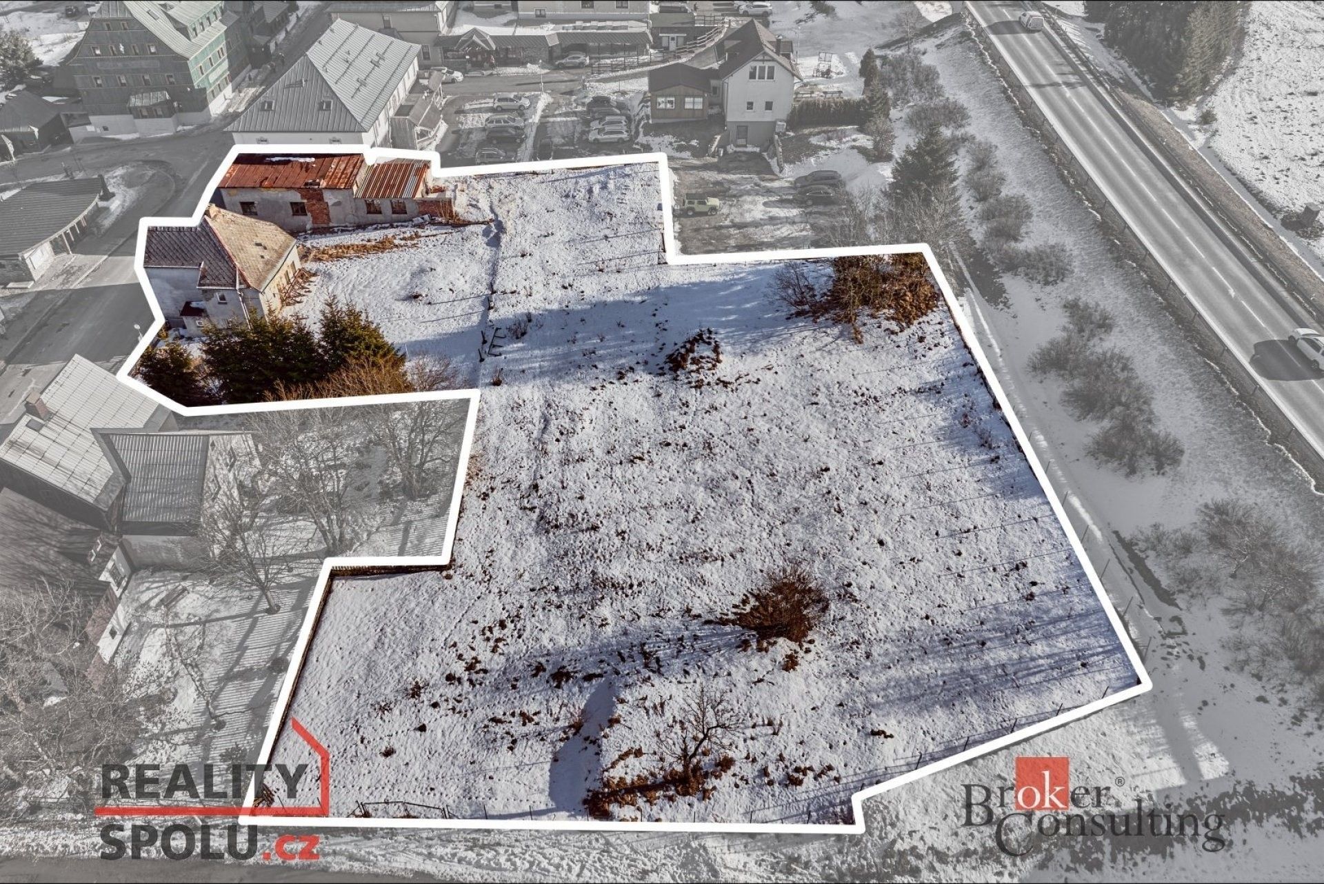 Komerční pozemky, Boží Dar, 3 168 m²