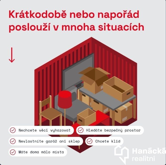 Sklad · 7 m² · Balcárkova  , Olomouc Nová Ulice - 3