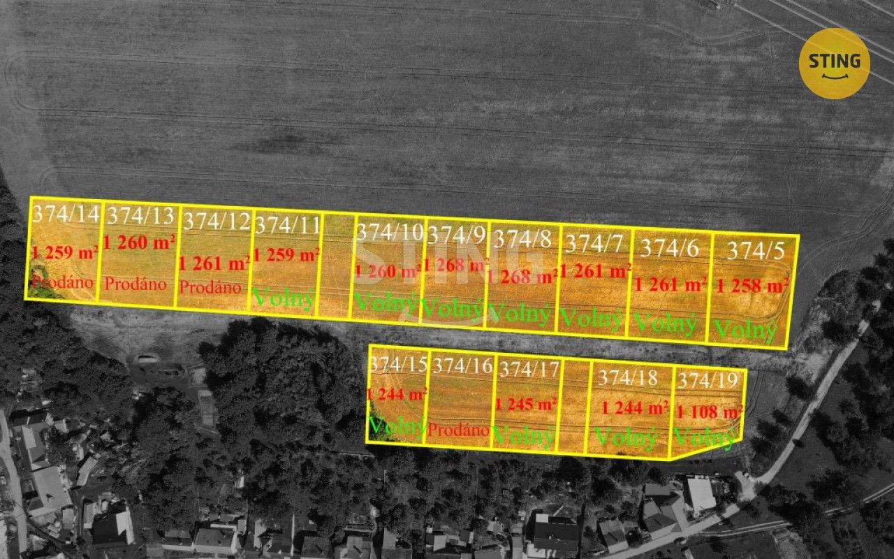 Prodej pozemek pro bydlení - Dolní Nětčice, 1 108 m²