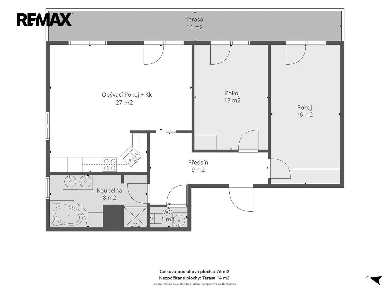 Prodej byt 3+kk - Žárovická, Praha 9 - Újezd nad Lesy, 89 m² - 5