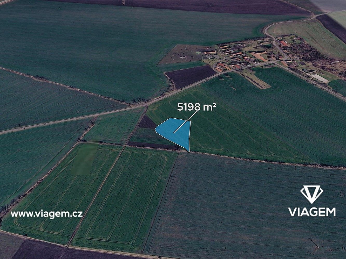 Zemědělský pozemek, 1 732 m²