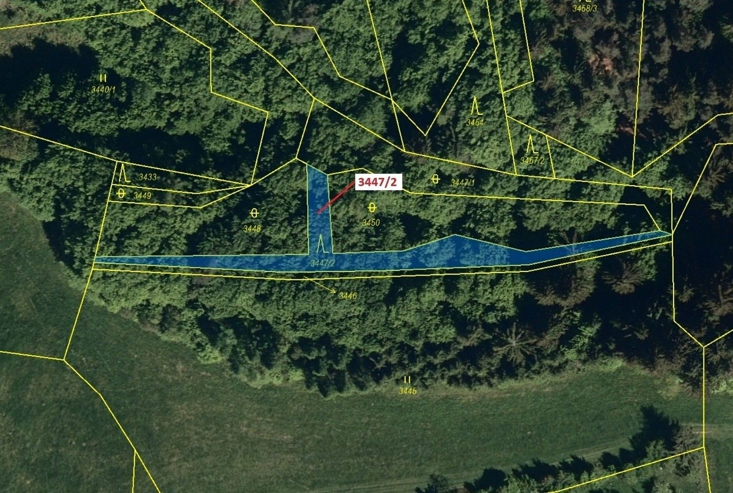 Prodej les - Hovězí, okres Vsetín, Zlínský kraj - 2