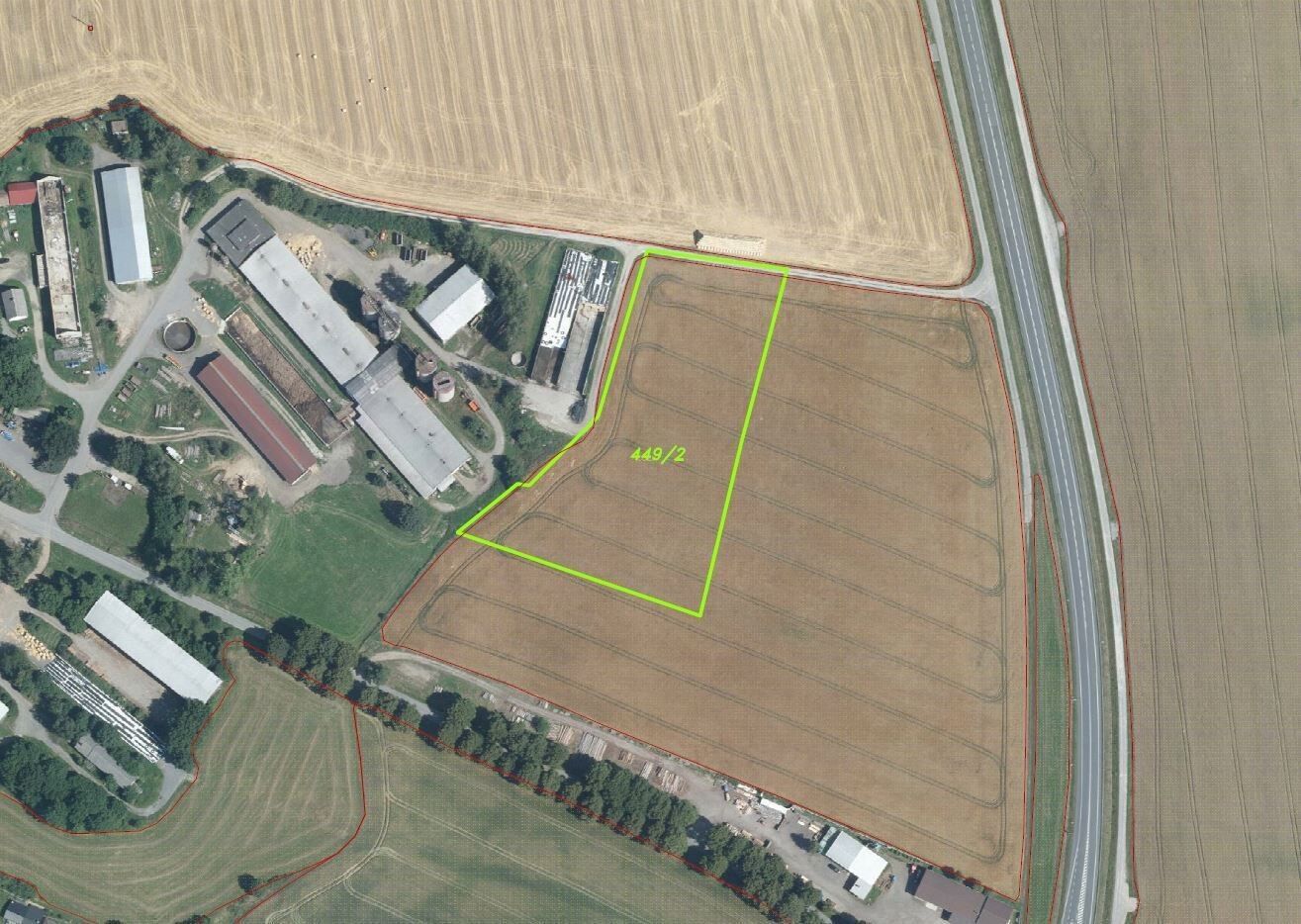 Prodej komerční pozemek - Česká Bělá, 11 096 m² - 5