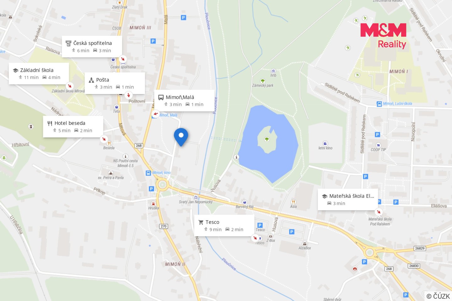 Prodej garáž - Mlýnská stezka, Mimoň, 23 m² - 5