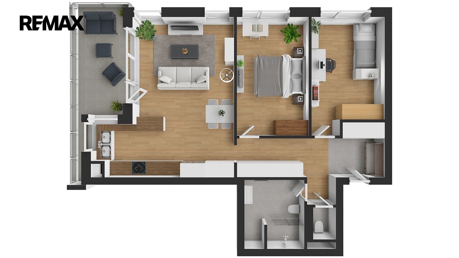 Pronájem byt 3+kk - Praha - Dolní Chabry, okres Praha 8, Hlavní město Praha, 82 m² - 2