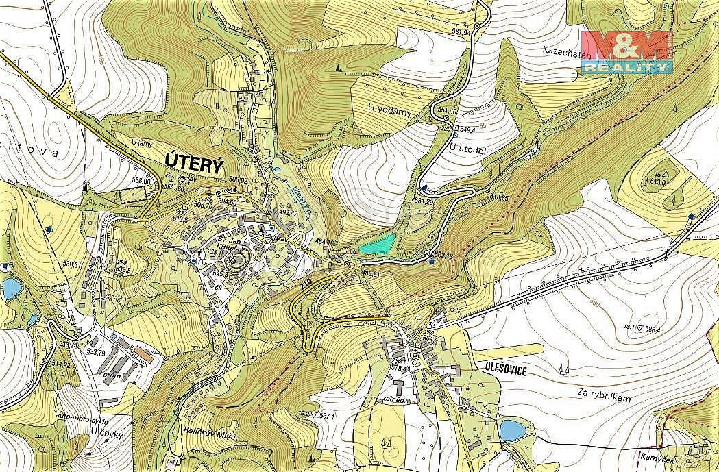 Prodej louka - Úterý, okres Plzeň-sever, Plzeňský kraj - 2