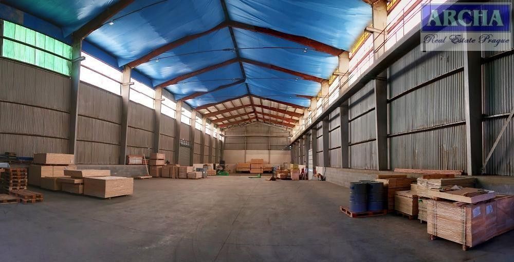 Sklady, Tyršova, Králův Dvůr, 1 000 m²