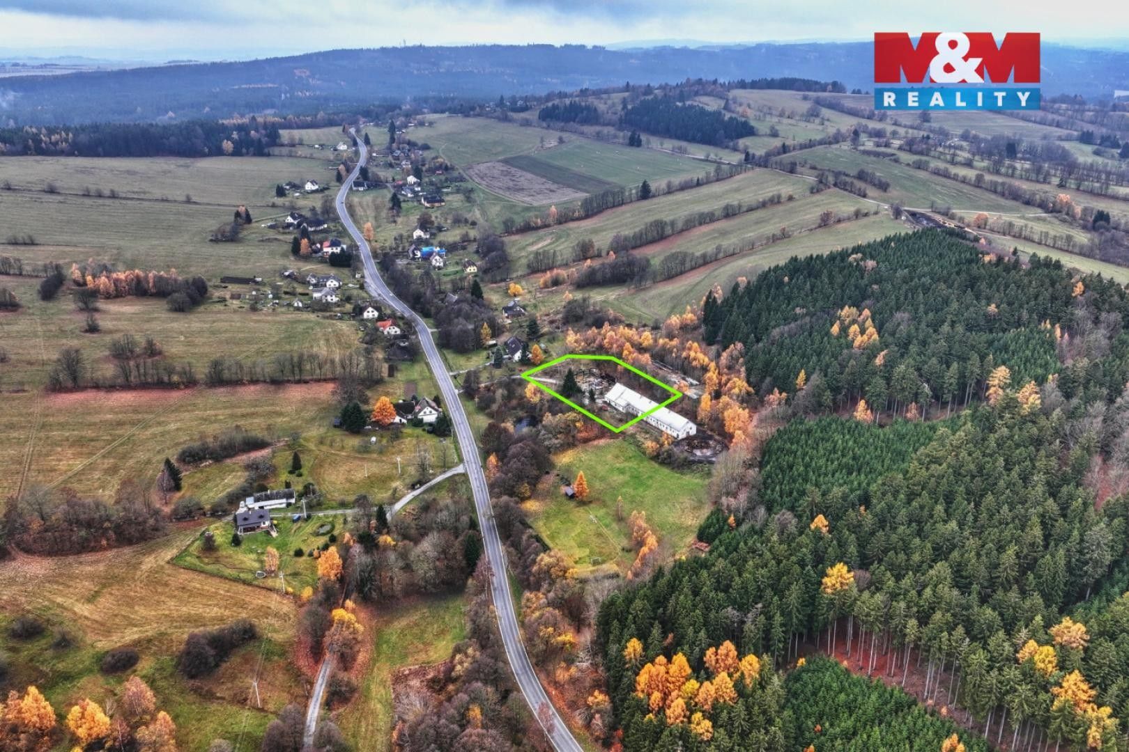 Prodej komerční pozemek - Roženecké Paseky, Věcov