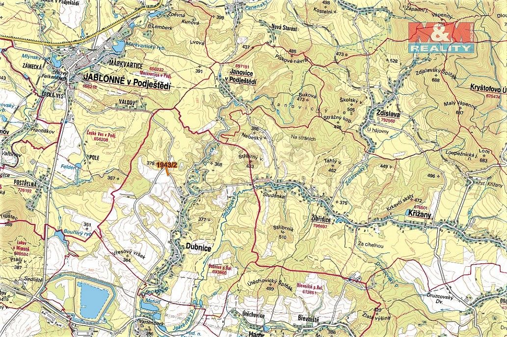 Prodej les - Dubnice, okres Česká Lípa, Liberecký kraj - 5