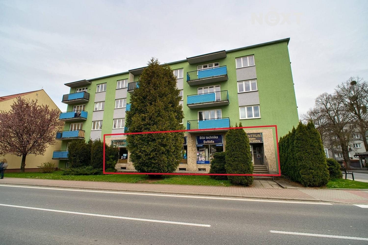 Obchodní prostory, 206 m²